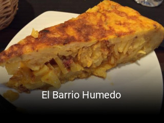 El Barrio Humedo horario de apertura