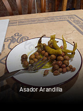 Asador Arandilla horario de apertura