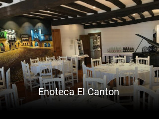 Enoteca El Canton horario de apertura