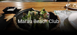 Marau Beach Club plan de apertura