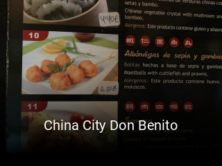 China City Don Benito horario comercial