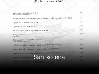 Santxotena horario de apertura