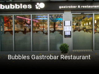 Bubbles Gastrobar Restaurant abrir