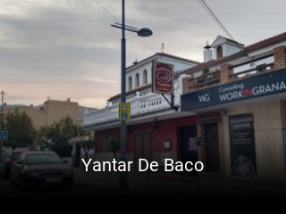 Yantar De Baco horario comercial