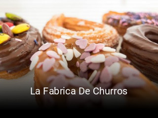 La Fabrica De Churros horario comercial