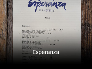 Esperanza horario de apertura