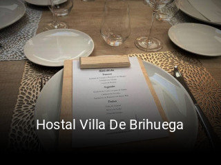 Hostal Villa De Brihuega plan de apertura