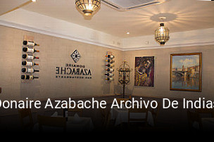 Donaire Azabache Archivo De Indias horario de apertura