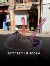 Turrones Y Helados Artesanos Diego Verdu horario comercial