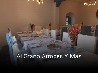 Al Grano Arroces Y Mas abrir