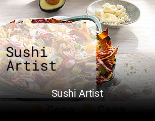 Sushi Artist plan de apertura