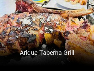 Arique Taberna Grill abrir