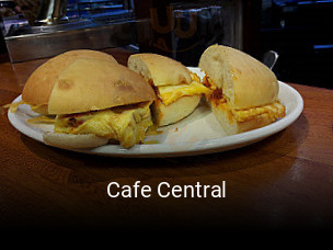 Cafe Central plan de apertura