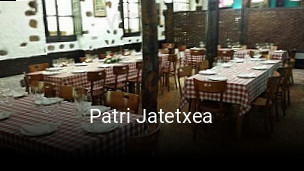 Patri Jatetxea plan de apertura