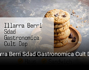 Illarra Berri Sdad Gastronomica Cult Dep horario de apertura