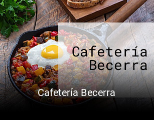 Cafetería Becerra horario comercial