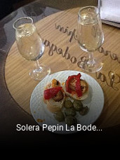 Solera Pepin La Bodega horario comercial