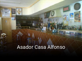 Asador Casa Alfonso horario comercial