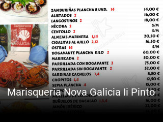 Marisqueria Nova Galicia Ii Pinto abrir