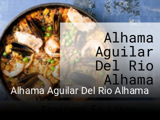 Alhama Aguilar Del Rio Alhama plan de apertura