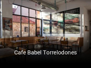 Cafe Babel Torrelodones plan de apertura