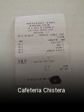 Cafeteria Chistera abrir