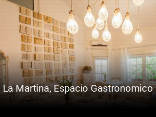 La Martina, Espacio Gastronomico plan de apertura