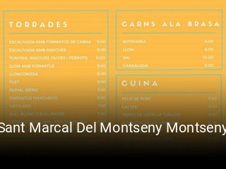 Sant Marcal Del Montseny Montseny plan de apertura