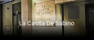 La Casita De Sabino horario comercial