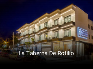 La Taberna De Rotilio plan de apertura