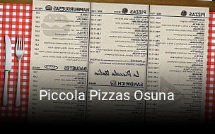 Piccola Pizzas Osuna plan de apertura