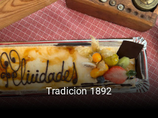 Tradicion 1892 plan de apertura