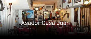 Asador Casa Juan horario comercial