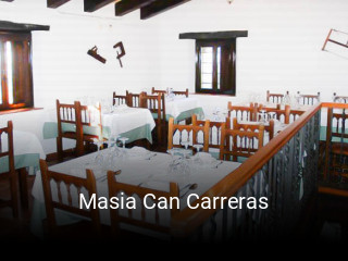 Masia Can Carreras abrir