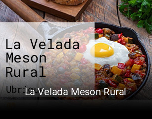 La Velada Meson Rural abrir