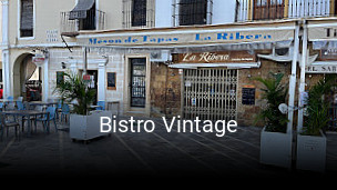 Bistro Vintage horario de apertura