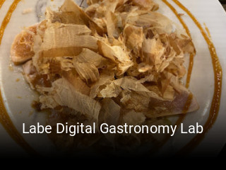 Labe Digital Gastronomy Lab plan de apertura