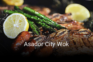 Asador City Wok horario de apertura