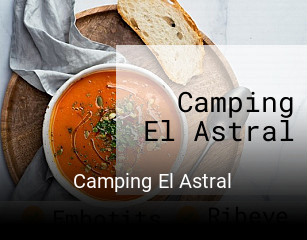 Camping El Astral horario comercial