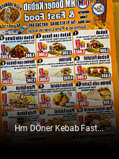 Hm DÖner Kebab Fast Food plan de apertura