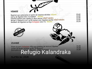 Refugio Kalandraka plan de apertura