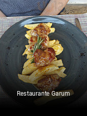 Restaurante Garum horario de apertura