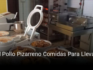 El Pollo Pizarreno Comidas Para Llevar plan de apertura