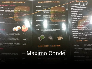 Maximo Conde plan de apertura