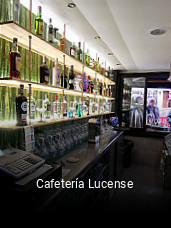 Cafetería Lucense horario comercial