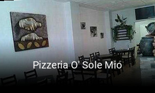 Pizzeria O' Sole Mio plan de apertura