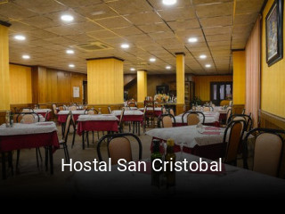 Hostal San Cristobal horario comercial