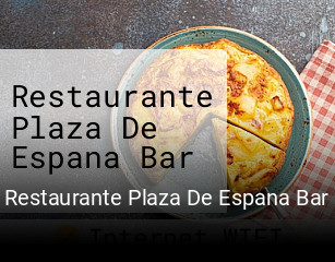 Restaurante Plaza De Espana Bar abrir