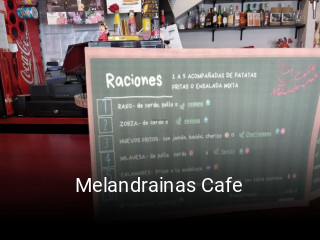 Melandrainas Cafe horario de apertura