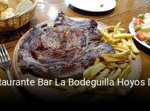 Restaurante Bar La Bodeguilla Hoyos Del Espino horario de apertura